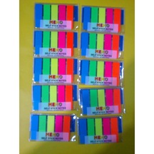 İşaret Postiti 12 Mmx 45 Mm 5 Renk Her Renk 25 Adet 10 Paket Fiya