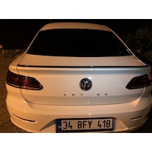 Volkswagen Arteon Spoyler Parlak Siyah Anatomik, ABS Plastik