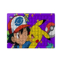 Ghostbastır Design Pokemon Pikachu 99 Parça Ayaklı Puzzle Dekoratif Çocuk Yapbozu 075