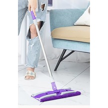 Thentech Bez Takıp Kullanılabilen Mandallı Mop Temizlik Seti Mikrofiber Bez Tak Kullan Mob Seti