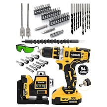 Assur ASR1026 12V Akülü Vidalama 12 Köşe 360 Lazer Hizalama Sarı