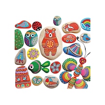 5307 Kumtoys Taş Boyama - Stone Painting / +6 Yaş - Uvcu-891520 1 Adet