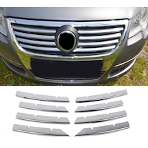 Vw Passat B6 Krom Ön Panjur 8 Parça 2005-2011 Arası P.çelik