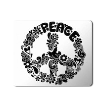 Peace Barış Sembol 2 Baskılı Mousepad Mouse Pad