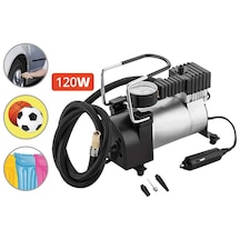 Piranha 12v 120w Basınç Gösterge Mini Hava Pompası Kompresör