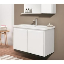 Orka Duden Sıkma 80 Alt Modül + Lavabo Kapaklı Hg Beyaz Diğer