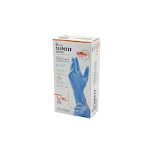 Reflex Slimfit Glove Kod-025 L-xl Mavi Pudrasız Muayene Eldiven 100lü 4801