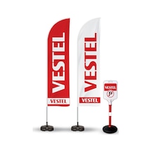 vestel Reklam Yönlendirme Tanıtım Yelken Bayragı ve Bariyer Duba