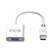 Inca Ihtv-7tb Hdmı To Vga + Aux Çevirici Beyaz