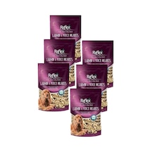 Semi Moist Kuzulu Ve Pirinçli Küçük Kalp Köpek Ödül Maması 150 Gr Altılı Paket