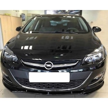 Opel Astra J Hb Ön Lip Parlak Siyah Plastik Ön Ek Karlık 2012 2013 2014 2015 Makyajlı Kasa Karlık+bodykit+ek