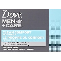 Dove Erkek+care Dove Men+bakım Vücut Sabunu Ve Yüz Çubuğu Nemlendirmek İçin Cilt Temizliği Rahatlık Bardan Daha Fazla Nemlendirici Sabun 3,75 Oz 6 Bar