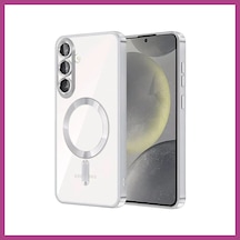Gees Global Samsung Galaxy A37 5g Uyumlu Kross Magneticsafe Kapak - Gümüş Gbzs