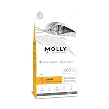 Molly Düşük Tahıllı Hypoallergenic Tavuklu Ve Hamsili Yetişkin Kedi Maması 15 Kg