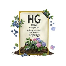 Yaban Mersini Ve Ortanca Toprağı Asidik Bitkiler İçin Özel Karışım 40 LT