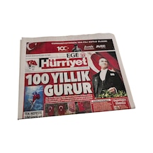 29 Ekim 2023 Hürriyet Gazetesi Eki Ege