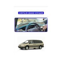 Chrysler Grand Voyagertorpido Koruma Halısı Mavi Kenar