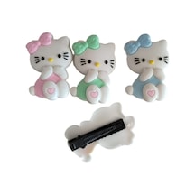 Hello Kitty Figürlü Sevimli Saç Tokası 1 Adet Gönderim 10493 Renk Seçimi Için Mesaj Atınız Çok Renkli
