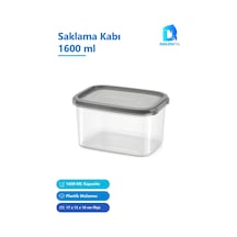 Saklama Kabı 1600 Ml Plastik 17 X 13 X 10 Cm Çok Renkli