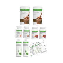Herbalife 2'li Eko Set 2 Çikolata Shake 2 Şeftali Çay 2 Thermo 2 Aloe Vera Diyet Listesi