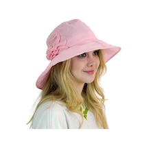 Bay Şapkacı Güllü Kadın Şapka 1305 Pembe Pembe