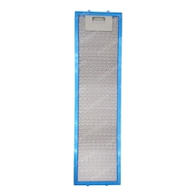 Universal İle Uyumlu En 13,1 Cm Boy 49,1 Cm - Arka Tırnak 4,5 Cm Aspiratör Davlumbaz Metal Yağ Filtr