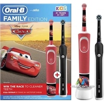 Aile Paketi Pro Care 700 + D100 Cars Şarjlı Diş Fırçası