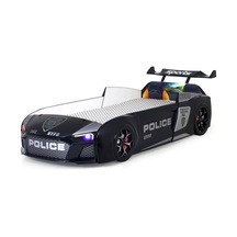 Polis Arabalı Yatak V12 Audi Işıklı Full Plastik