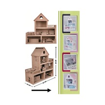 Barbie Bebek Evi Oyuncak 15 Adet Mobilyalı