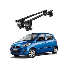 Royal Hyundai İ10 2007-2013 Uyumlu Siyah Kilitli Ara Atkı Port Bagaj Tavan Barı