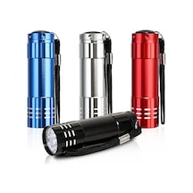 9 Led Li Pilli El Feneri Pratik Ve Ekonomik Aydınlatma Kompakt Günlük Kullanım Wt-036 Hmngoxxtptprp