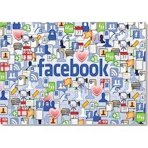 Cakasepetim Facebook Tüm Emojiler Ahşap Mdf Tablo