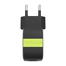 By - Instantcharger 30w 2 Usb Şarj Cihazı, Siyah