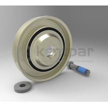 Kentpar Krank Kasnağı Kit Vıvaro C-zafıra Lıfe-p308-p508-p3008-p5008-expert-traveller-jumpy-c4-c5-ds4-ds5- Spacetourer-toyota Proace 2.0 Bluehdı 152 K227 1s 9801350180 Ds7q 6b319 Ab 3553053