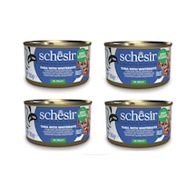 Schesir Ton Ve Ringa Balıklı Tam Ve Dengeli Jöleli Kedi Konservesi 85 Gr. X 4 Adet