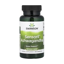 Swanson Vitamins, Sensoril As-hw-aga-ndha, 125 Mg, 120 Capsules