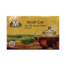 Migros Demlik Poşet Siyah Çay 100 X 3.2 G - 5 Adet Tarı