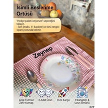 Mavdesign İsimli Beslenme Örtüsü Açık Pembe
