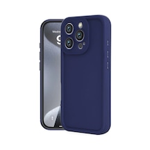 Apple  Uyumlu  iPhone 16 Pro Max Kılıf Viera Silikon Lacivert