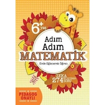 Adım Adım Matematik 6+ Yaş - Rxlu-722450