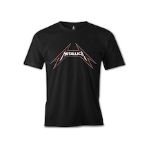 Metallica - Logo Siyah Erkek Tshirt