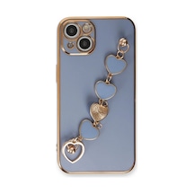 İphone 14 Kılıf Esila Silikon - Gri