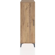 Hyperion Dolap 3 Raflı Tek Kapaklı 44x44x134 Çam-çam Çam