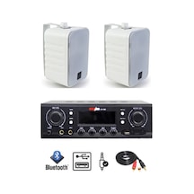 Lastvoice Wall Small Paket-1 Hoparlör ve Anfi Ses Sistemi Seti