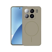 Joko Xiaomi Mi 15 Pro Uyumlu Kılıf Jully Magsafe Kapak - Çöl Titanyum