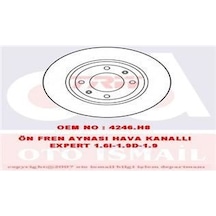 TRW DF2754 FREN DİSKİ ÖN SCUDO 96- / 806 94- EXPERT I 95- / JUMPY