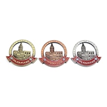 İstanbul Temalı Metal Magnet Alk3340 Altın