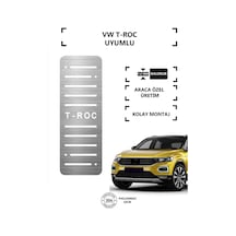 A&g Tuning Vw T-roc Ayak Dinlendirme Pedalı Krom Ayak Dayama Pedalı Kgagpedal000022