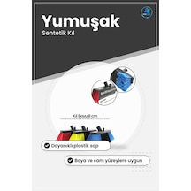 Oto Yıkama Fırçası Yumuşak Kaplı Araç Bakım Temizlik Sapı Dayanık