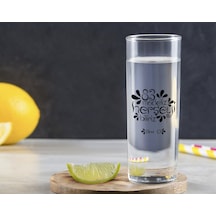 Kişiye Özel Renkli Baskılı Her Şeyi Biliriz Vodka Bardağı-1